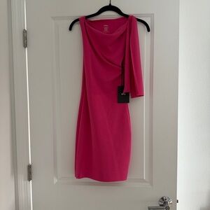 Khy sueded stretch mini dress